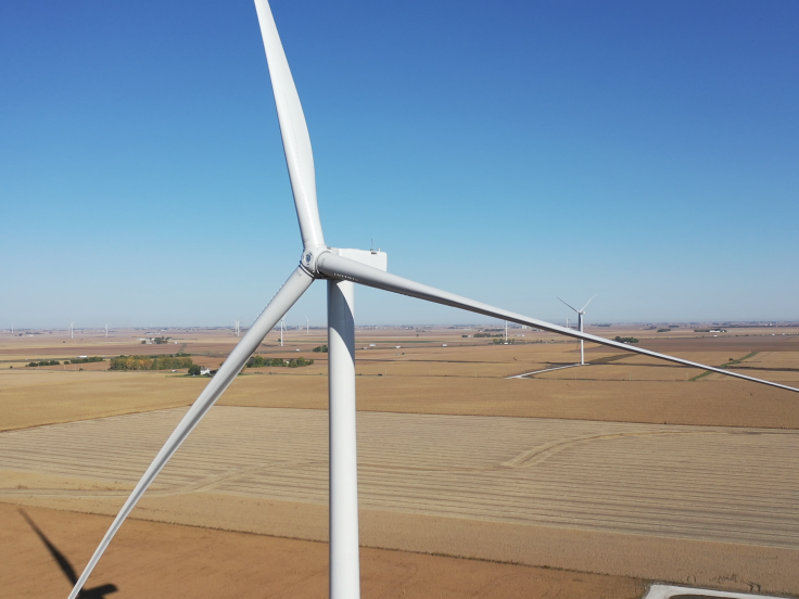 A large windmill 